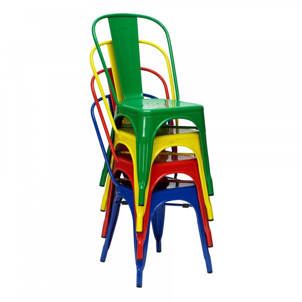 Industrial Chairs, Color : Red, Green, Blue, Yellow