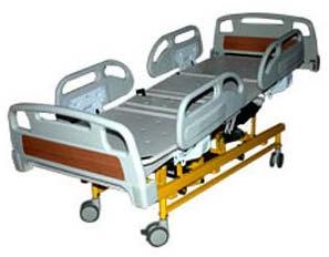 Metal Polished ICU Bed, for Hospitals, Feature : Durable, Easy To Place, Fine Finishing, Foldable