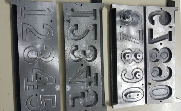 BIRTHDAY CANDLE MOULDS