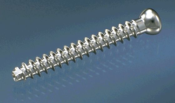 4.5 Mm Cannulated Screw, Self Drilling, Fully Threaded, Self-tapping