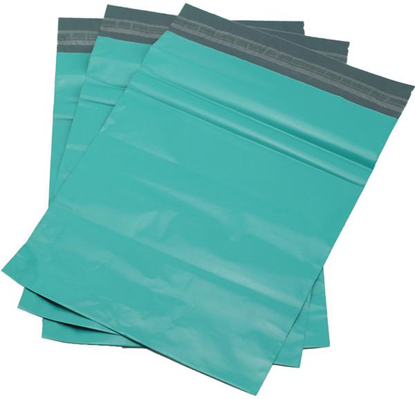 Green Plastic Mailing Bags 60mu