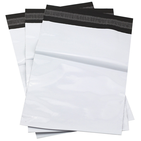 White Polythene Mailing Bags 60mu