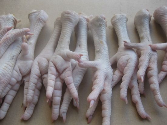 Frozen Chicken Feet - Grade A Processed - Thai Stock