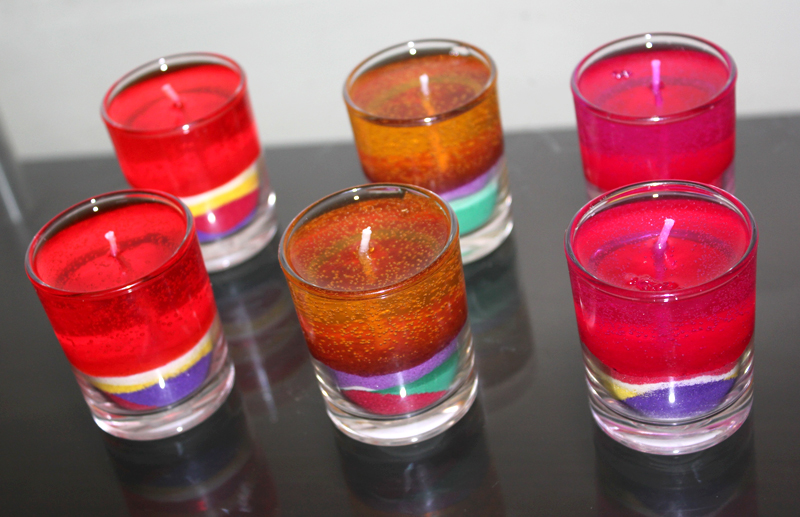 Scented Gel Candles
