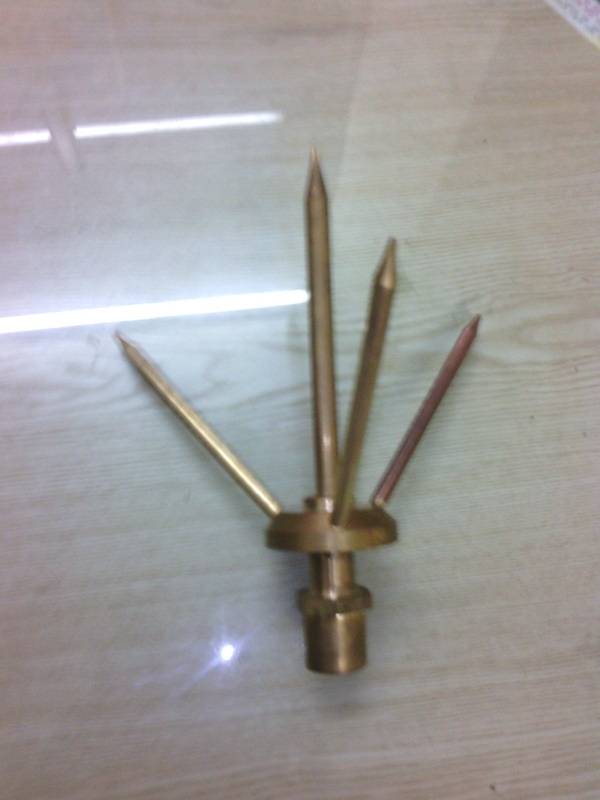 Brass Earthing Multipoint Air Terminal