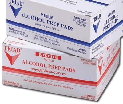 Advocate Alcohol Prep Pads