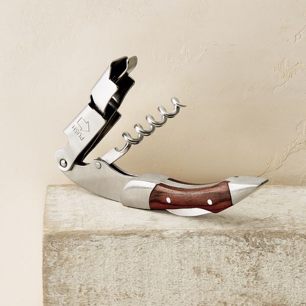 Walnut Zippity Two-Step Corkscrew