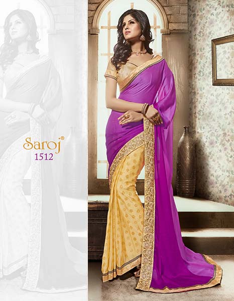 Saroj Beautiful Designer Fancy Saree