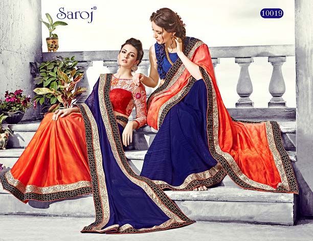 Beautiful Two way saree