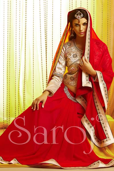 Saroj textiles Elegant Designer Blouse Sarees