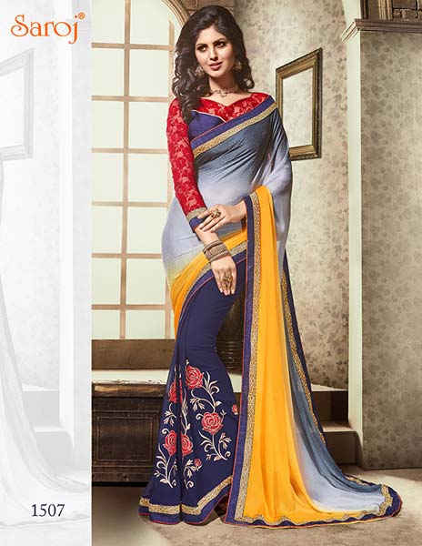 Saroj Ethnic Designer Fancy Saree