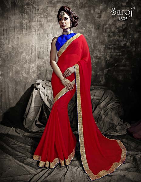Exotic party wear saree