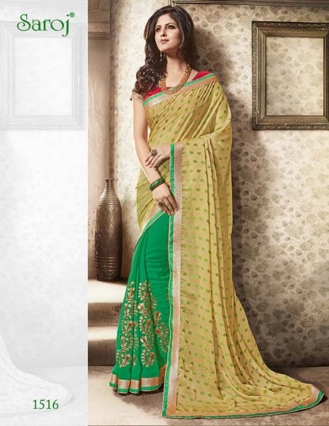 Saroj Lovely Designer Fancy Saree