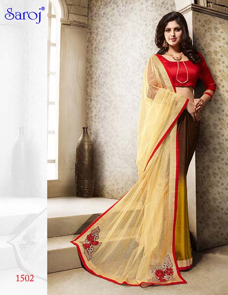 Saroj stylish designer fancy saree