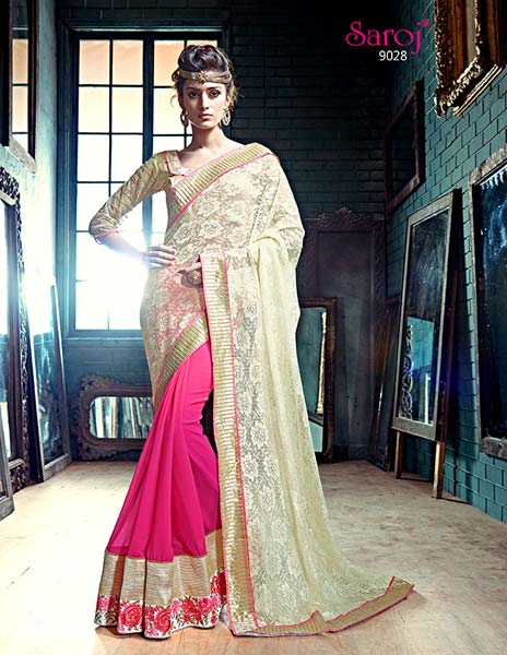 Stylish exclusive designer saree