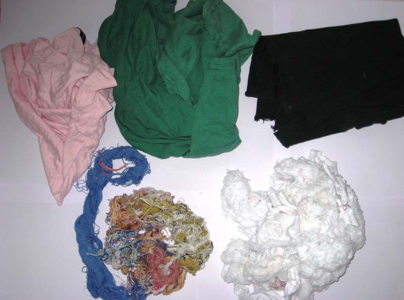 Colour Cotton Waste