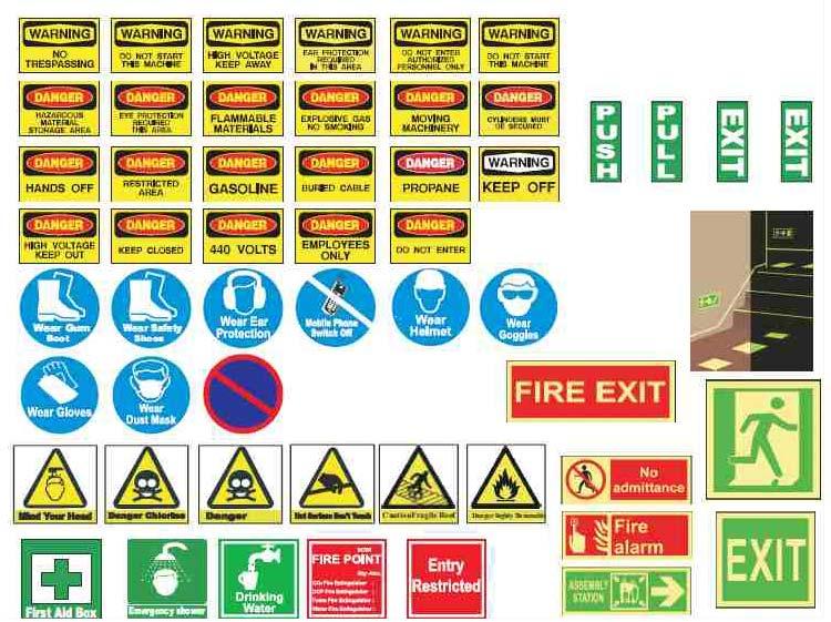 Industrial Safety Signs, Feature : Easy To Fit, Light Weight