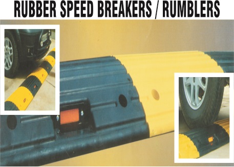 Rubber Speed Breaker, Width : 3-5ft