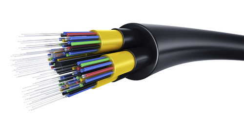 Optical Fibre Cable, Color : Black