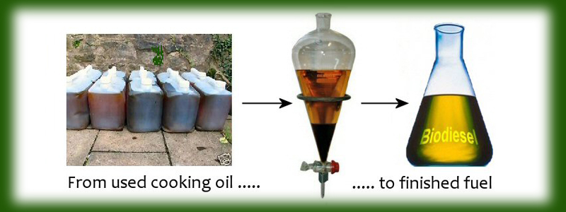 used cooking oil