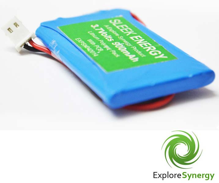 Lithium Ion Polymer Batteries 3.7volts 900mah