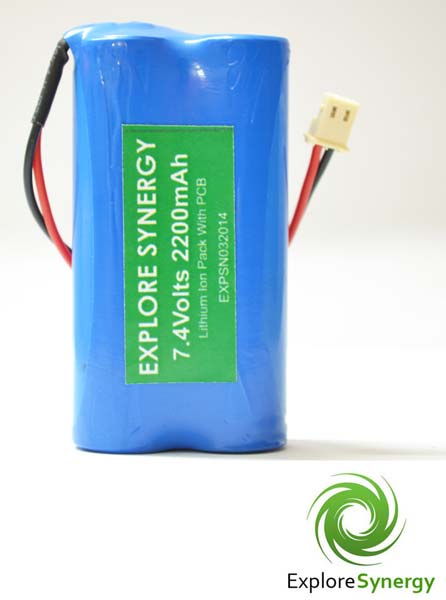 7.4volts 2200mah Lithium Ion Battery