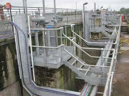 Galvanised Stairways for Industrial Boilers