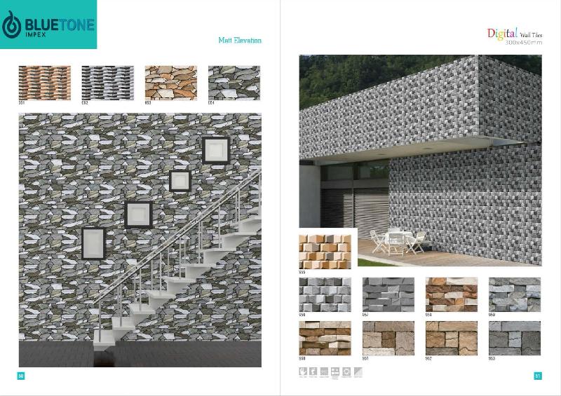 matt elevation digital wall tiles 300x450