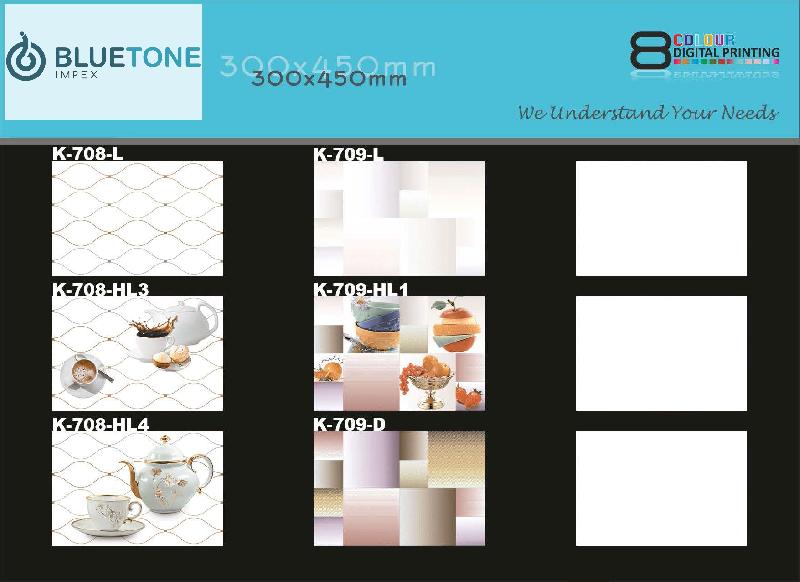 white color 12x18 inch digital wall tiles