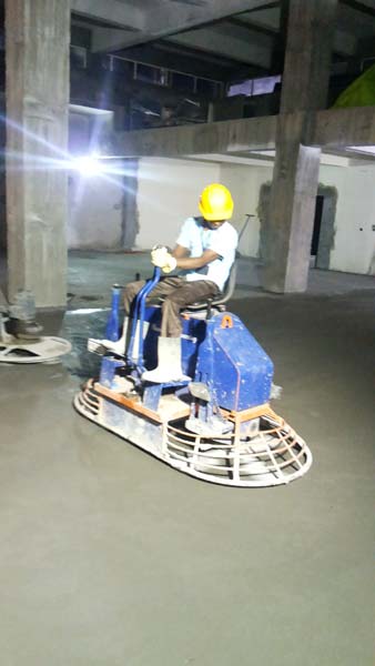 Vacuum Dewatered Flooring Service