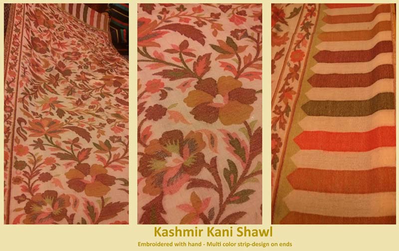 Wool Kashmiri Kani Shawls