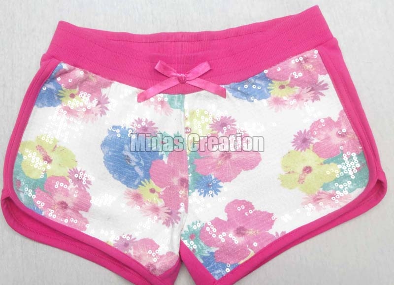 Self girls shorts, Age Group : 3a-14a