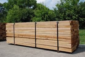 White Oak and Spruce Logs and Lumber