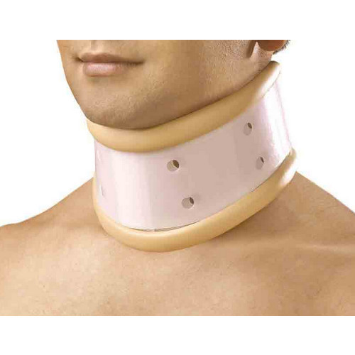 Cotton Hard Neck Collar, for Medical, Pattern : Plain