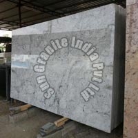 Sqaure Polished Marble Granite Colonial White, for Floor, Pattern : Plain
