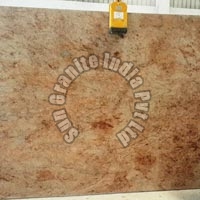 Rectangular Bush Hammered Solid Granite Shiva Gold, for Bathroom, Floor, Kitchen, Size : 12x12ft