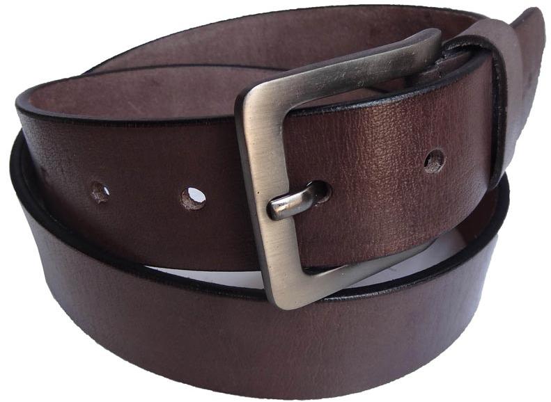 Grain Leather Casual Belt