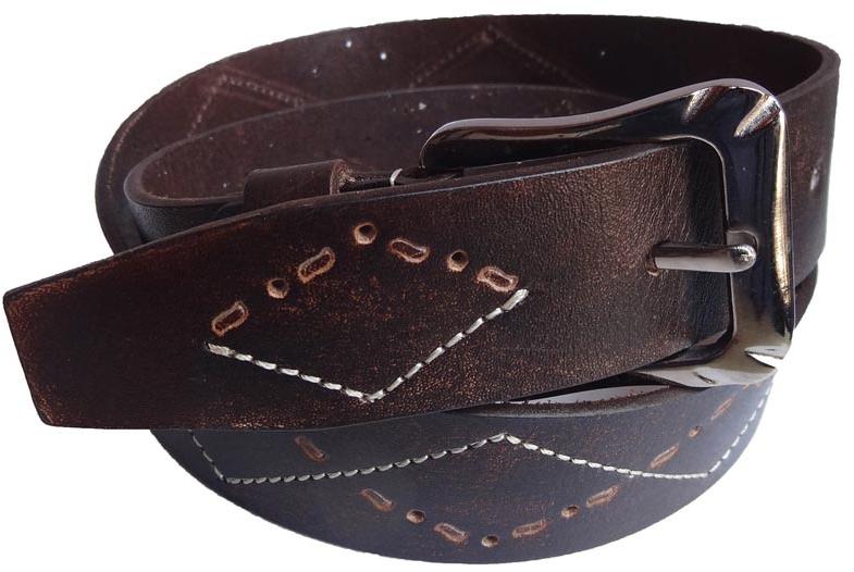 Grain Leather Genuine Belt