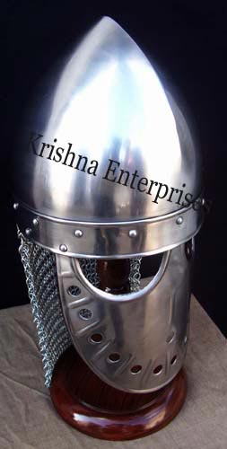 Spectacle Helmet with Chain Mail