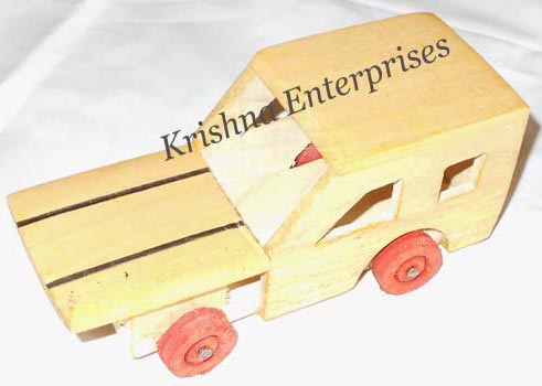 Wooden Style Car