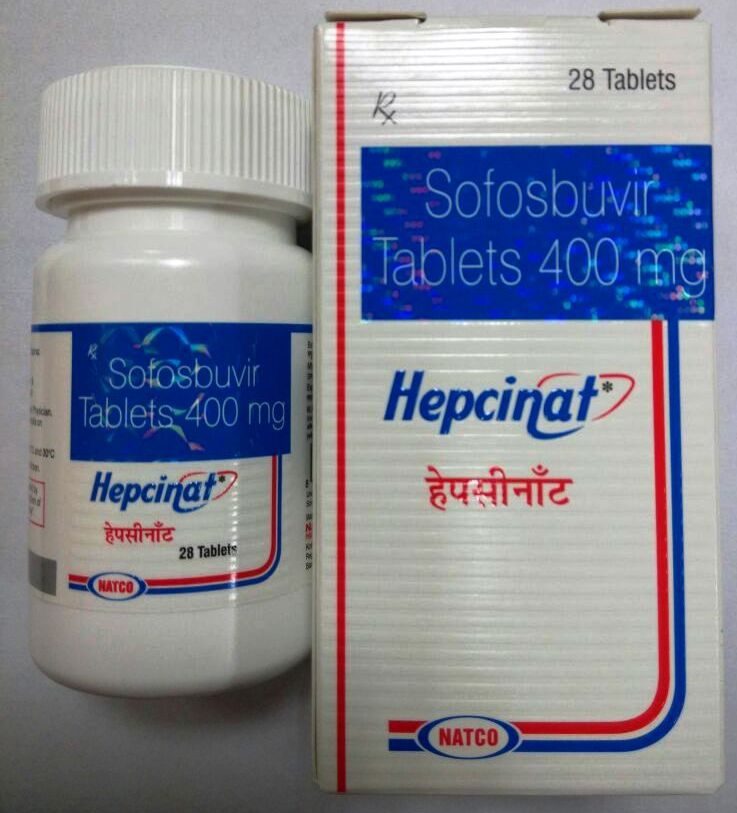 Hepcinat Sofosbuvir Tablets 400mg
