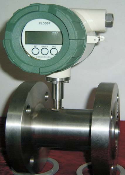 Chrome Finish Electric Stainless Steel Turbine Flow Meter, for Industrial, Laboratory, Water Chemicals