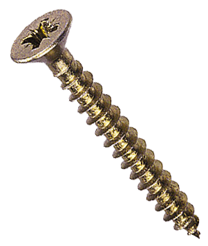 Chipboard Screws, Length : 9.5mm to 50mm