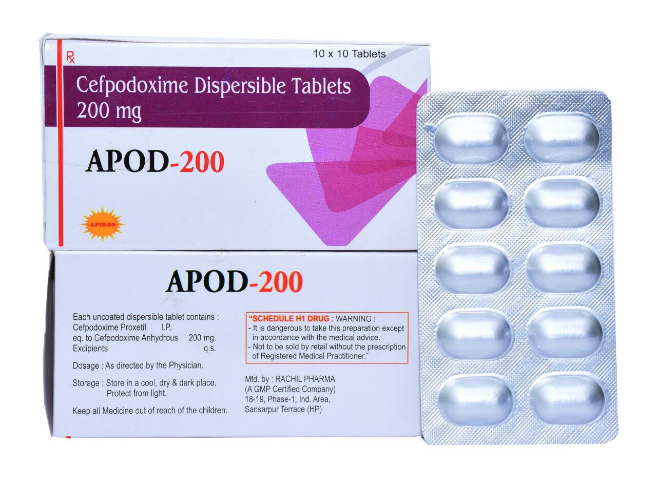 Cefpodoxime Proxetil 200 mg tablet