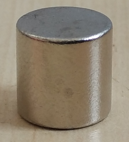 Cylindrical NdFeB Neodymium Rare Earth Magnets, for Project Component