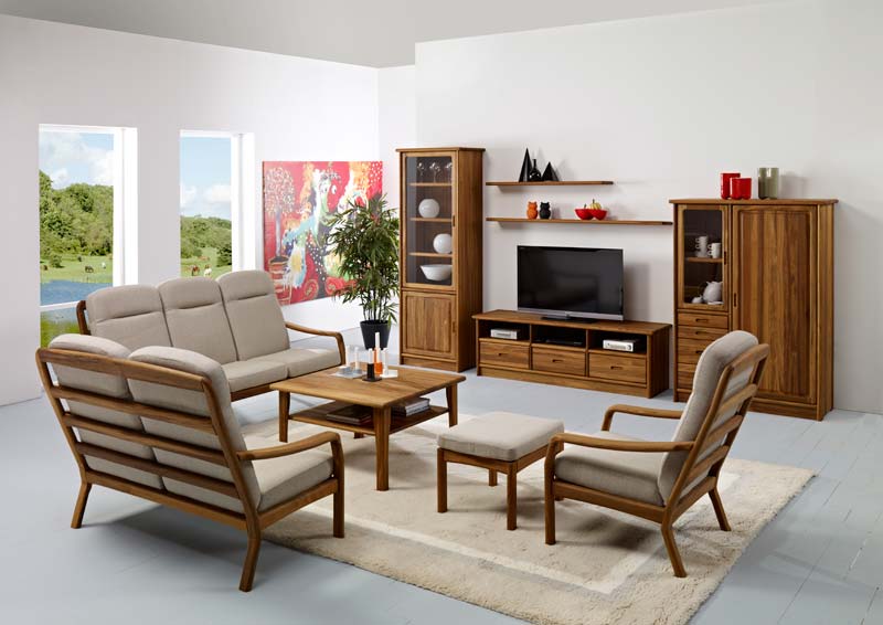 1260H Teak Wood Living Room Furniture Manufacturer in Denmark by