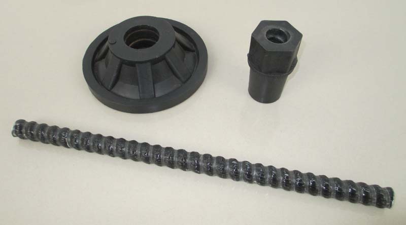 Plastic Trays and Nut for Anchor Bolts