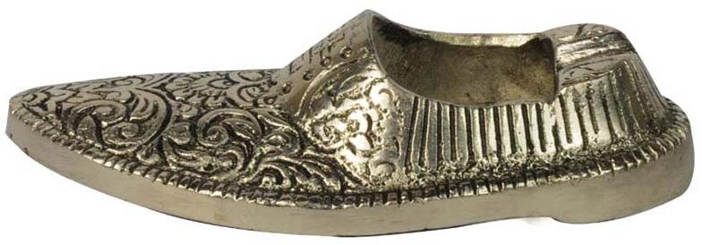 Shoe Shaped Metal Ashtray