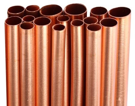 copper pipes