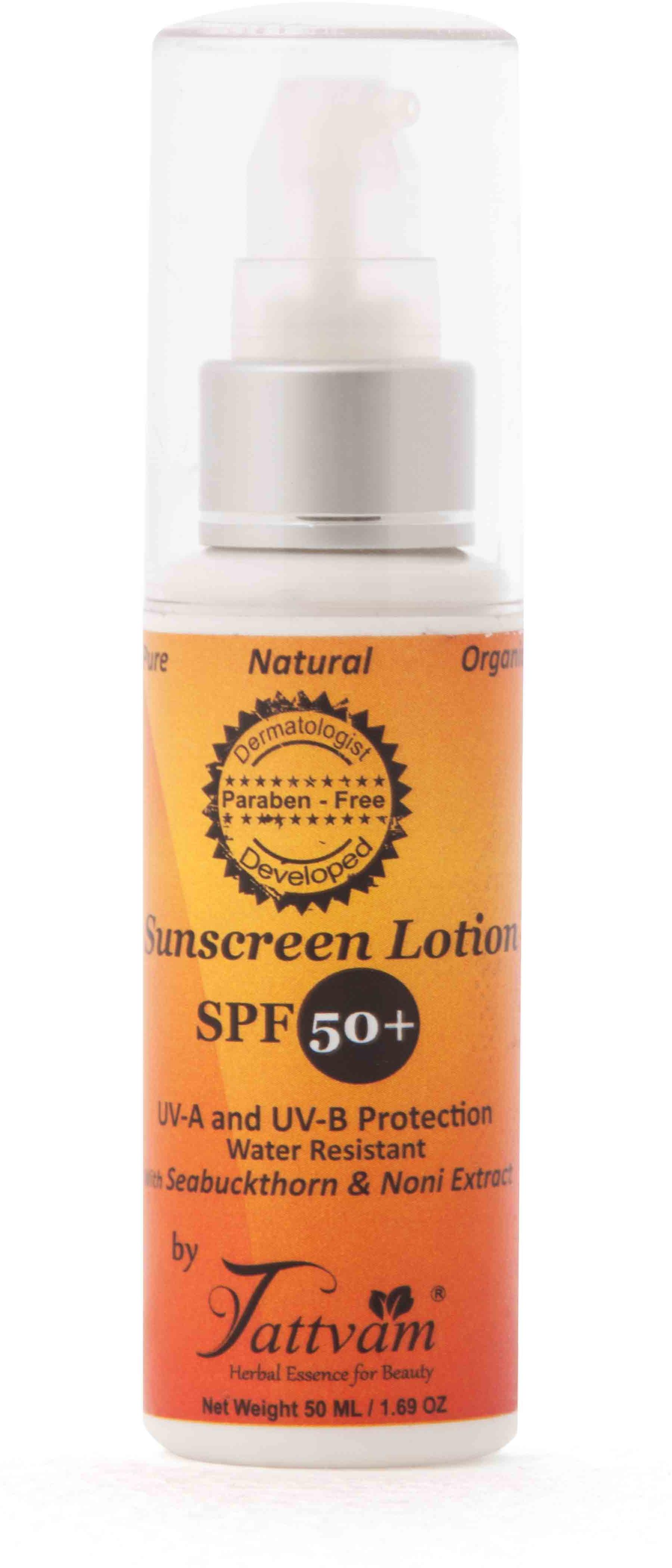 Sunscreen Lotion with Spf 50